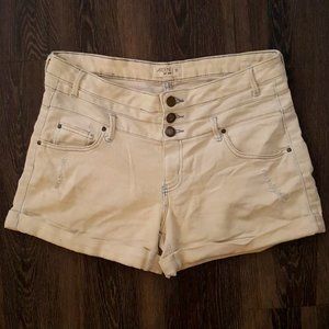 High Waist Denim Shorts